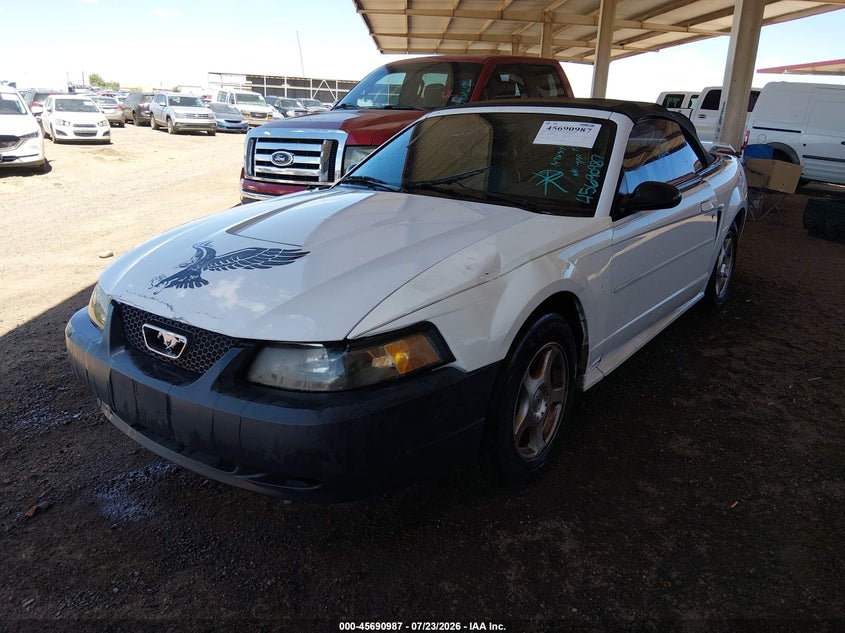 2004 Ford Mustang, Обычный износ, IAAI, VIN 1FAFP44664F147637 — фото 2