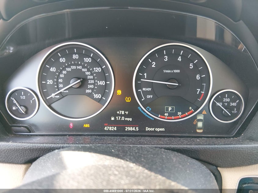 2017 BMW 320I auction photo 7