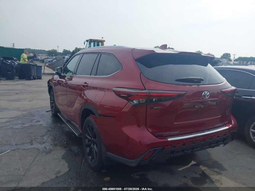 Vin: 5tdkdrbh2ts603571, lot: 46189636, toyota highlander platinum 20263