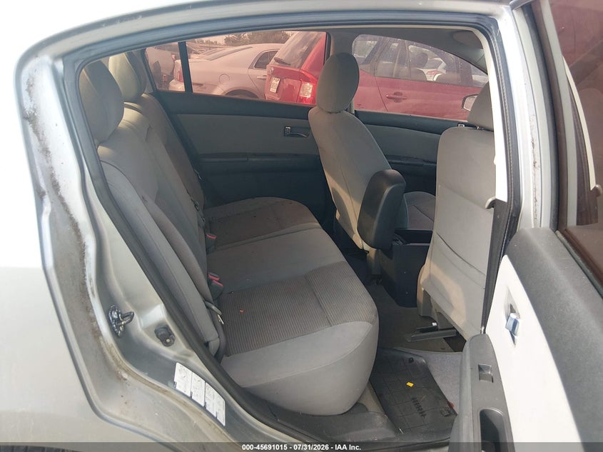 2011 NISSAN SENTRA SEDAN 2.0L I-4 DOHC, VVT, 140HP