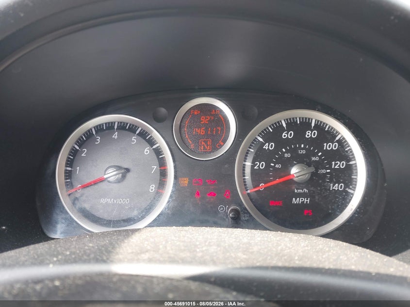 2011 NISSAN SENTRA SEDAN 2.0L I-4 DOHC, VVT, 140HP