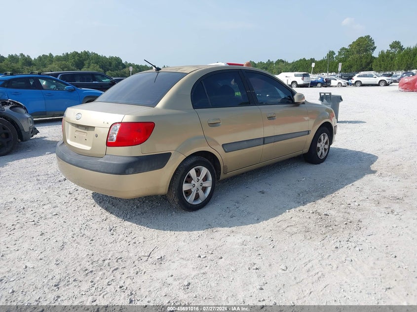 KIA RIO 2008 VIN KNADE123386351457