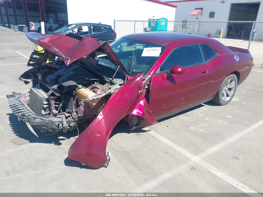 Vin: 2c3cdzag3jh241831, lot: 46189652, dodge challenger sxt 20182