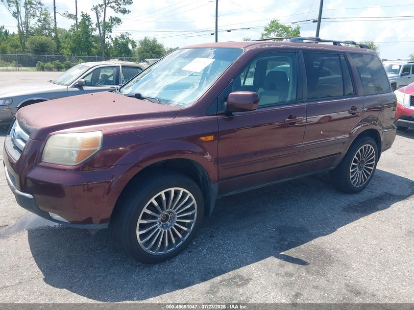 2008 Honda Pilot, Normal Wear & Tear, IAAI, VIN 5FNYF28368B008113 — photo 2