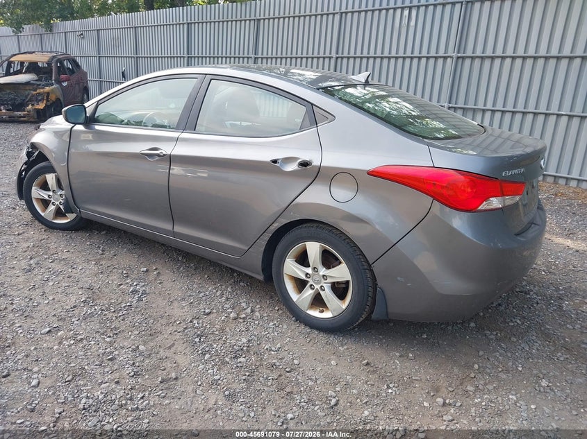 Vin: 5npdh4ae5ch109752, lot: 46189707, hyundai elantra gls 20123