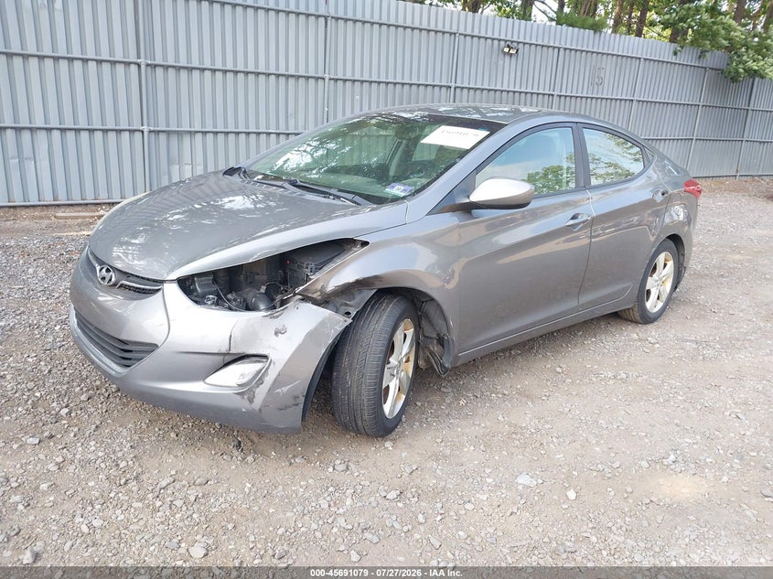 2012 HYUNDAI ELANTRA auction photo 2