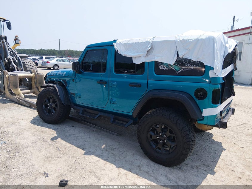 Vin: 1c4hjxdn3lw330487, lot: 46189709, jeep wrangler unlimited willys 4x4 20203