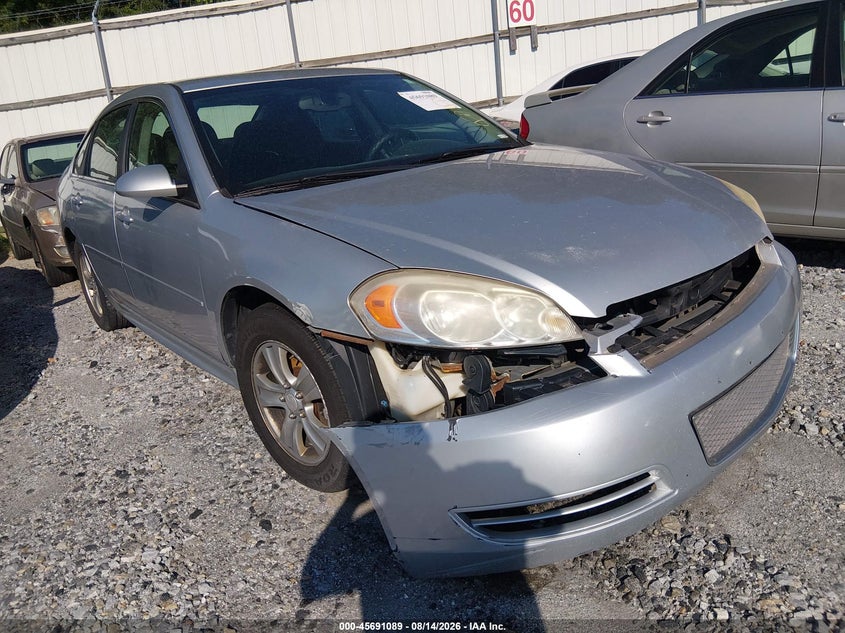 2012 CHEVROLET IMPALA SEDAN 3.6L V-6 DI, DOHC, VVT, 300HP