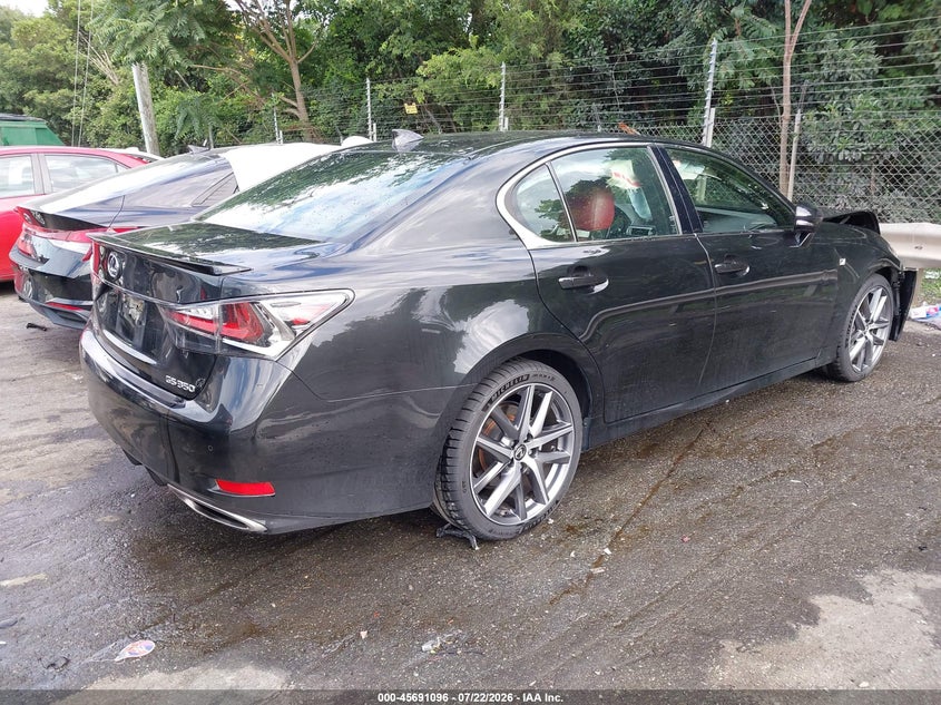 Vin: jthbz1bl4ka017603, lot: 46189724, lexus gs 350 f sport 20194