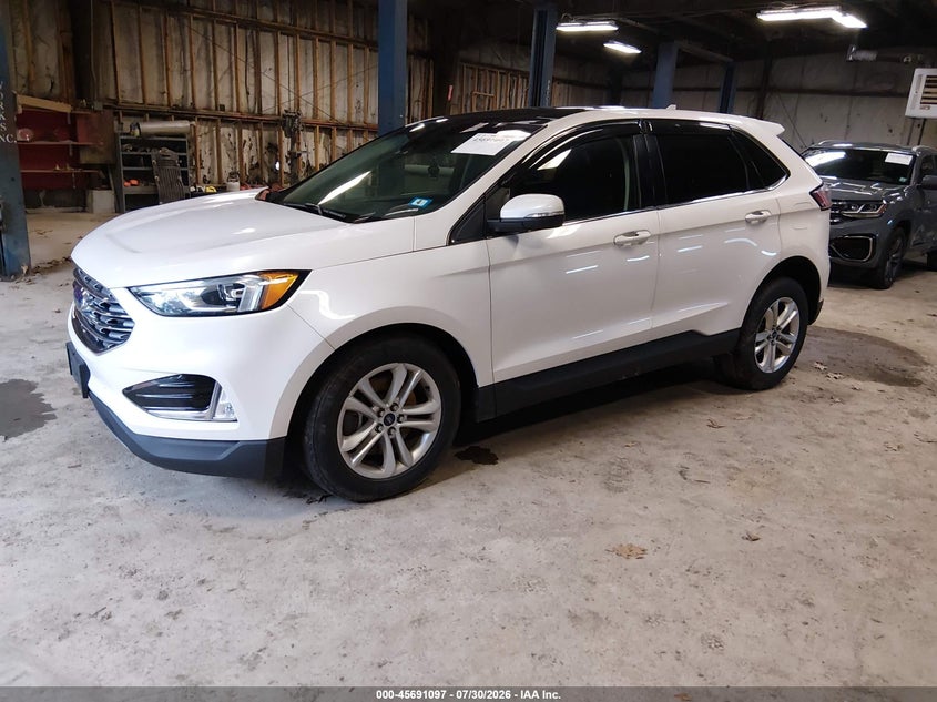 Vin: 2fmpk4j94kbb66001, lot: 46189725, ford edge sel 20192