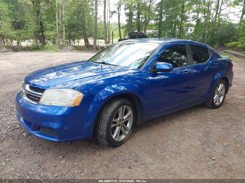 Vin: 1c3cdzcb0cn200651, lot: 46189743, dodge avenger sxt 20122
