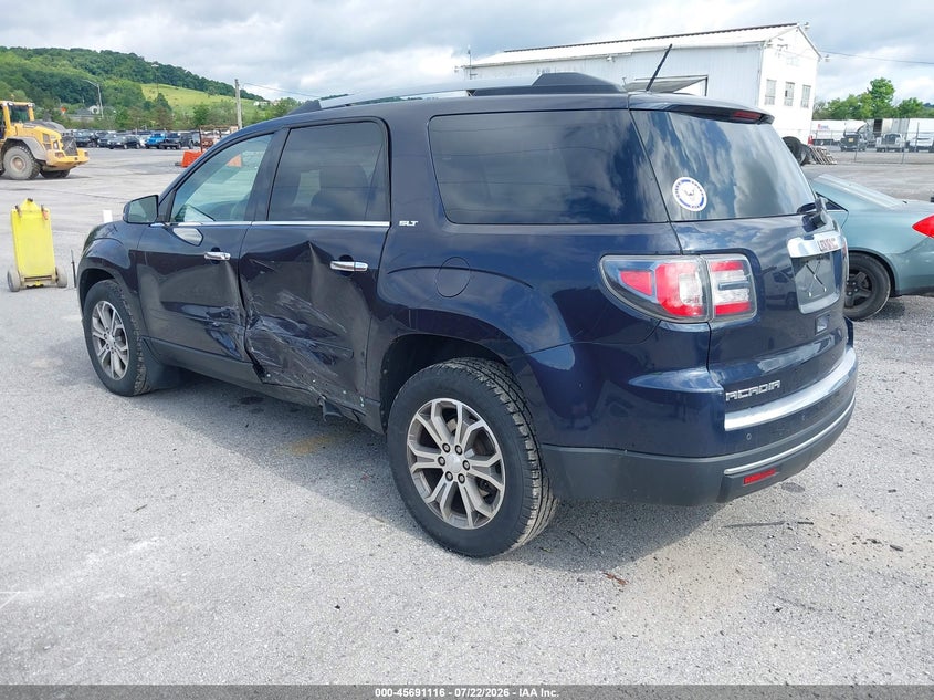 Vin: 1gkkvrkd9fj384074, lot: 46189744, gmc acadia slt 20153