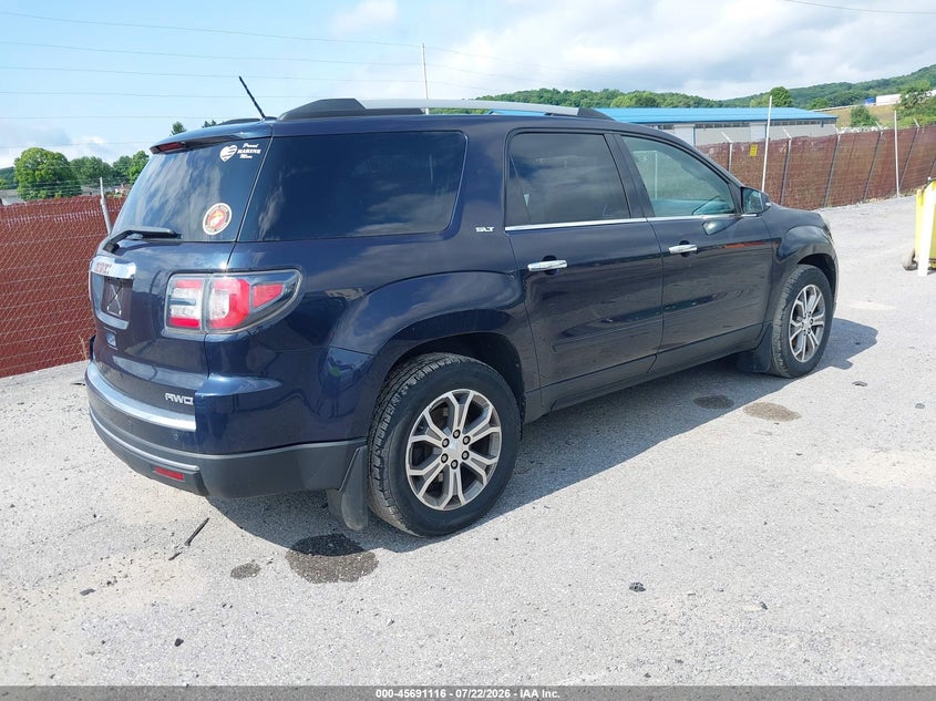 Vin: 1gkkvrkd9fj384074, lot: 46189744, gmc acadia slt 20154