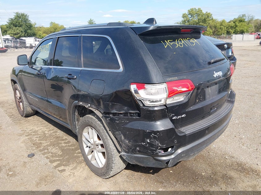 Vin: 1c4rjfag5hc808843, lot: 46189767, jeep grand cherokee laredo 20173