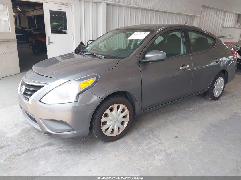 Vin: 3n1cn7apxhl857379, lot: 46189800, nissan versa 1.6 sv 20172