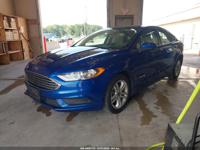 2018 FORD FUSION HYBRID auction photo 2