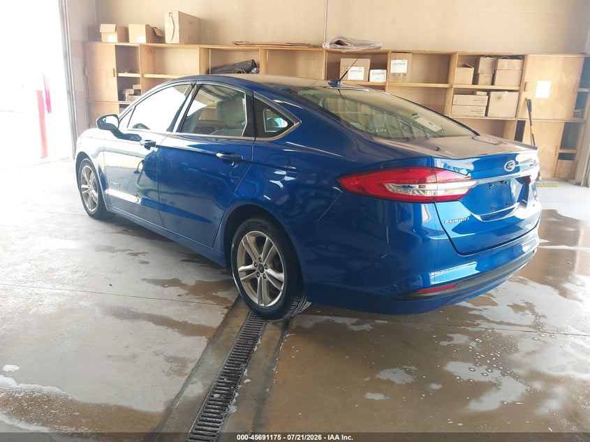 2018 FORD FUSION HYBRID auction photo 3