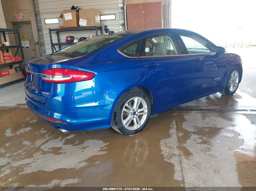 2018 FORD FUSION HYBRID auction photo 4