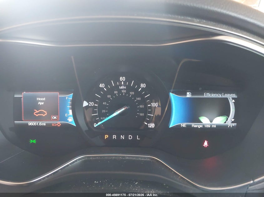 2018 FORD FUSION HYBRID auction photo 7
