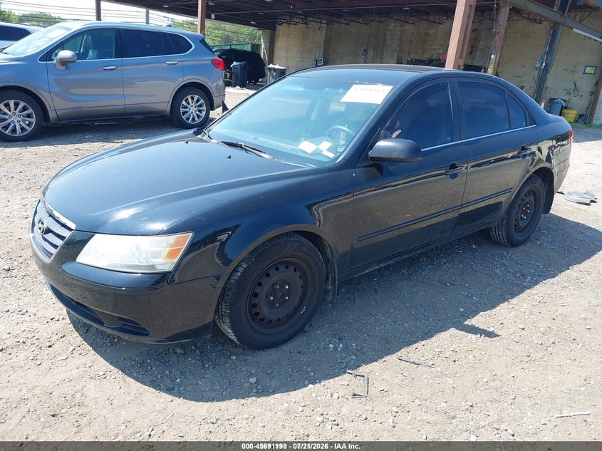 2009 Hyundai Sonata Gls, Right Side, IAAI, VIN 5NPET46CX9H486144 — photo 2