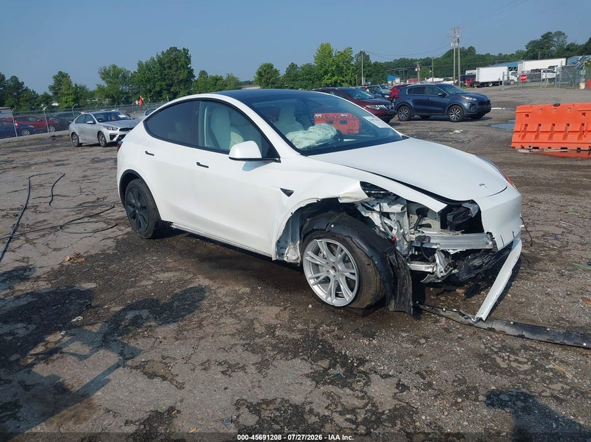 Vin: 7saygaee7rf204594, lot: 46189836, tesla model y long range dual motor all-wheel drive 20241