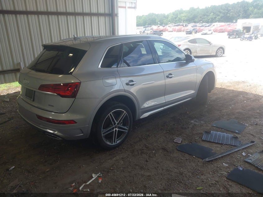 Vin: wa1e2afy5m2043644, lot: 46189840, audi q5 premium plus 55 tfsi e quattro s tronic 20214