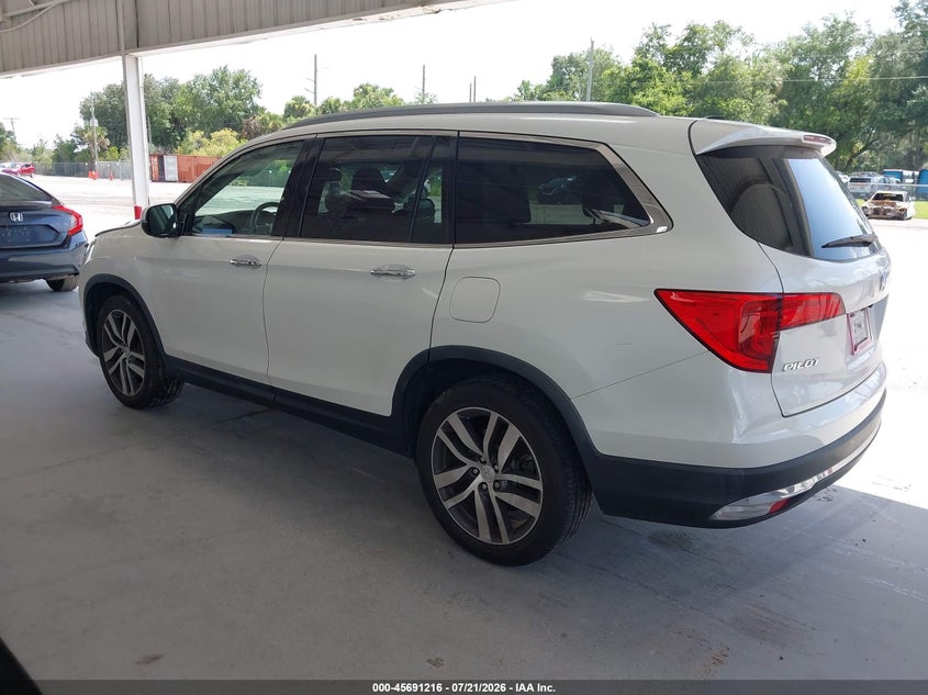 2017 Honda Pilot Touring VIN: 5FNYF5H99HB014929 Lot: 45691216