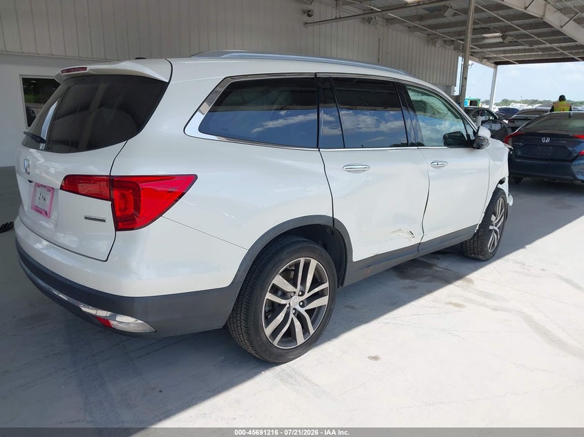 2017 Honda Pilot Touring VIN: 5FNYF5H99HB014929 Lot: 45691216