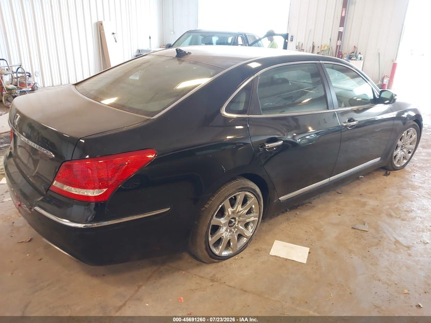 Vin: kmhgh4jf6bu029821, lot: 46189888, hyundai equus signature 20114