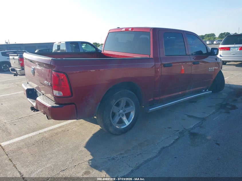 Vin: 1c6rr7kt3es174175, lot: 46189947, ram 1500 express 20144