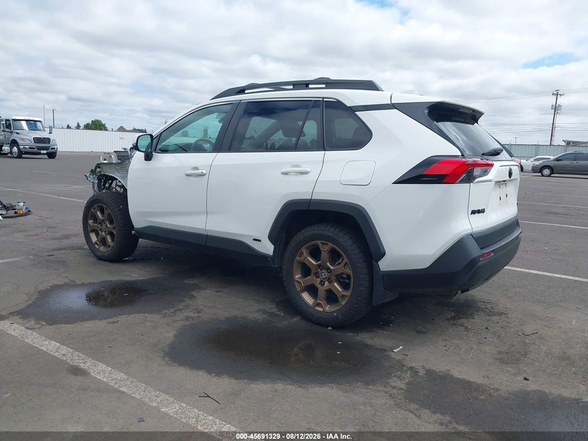 Vin: 2t3uwrfv4pw172433, lot: 46189957, toyota rav4 hybrid woodland edition 20233