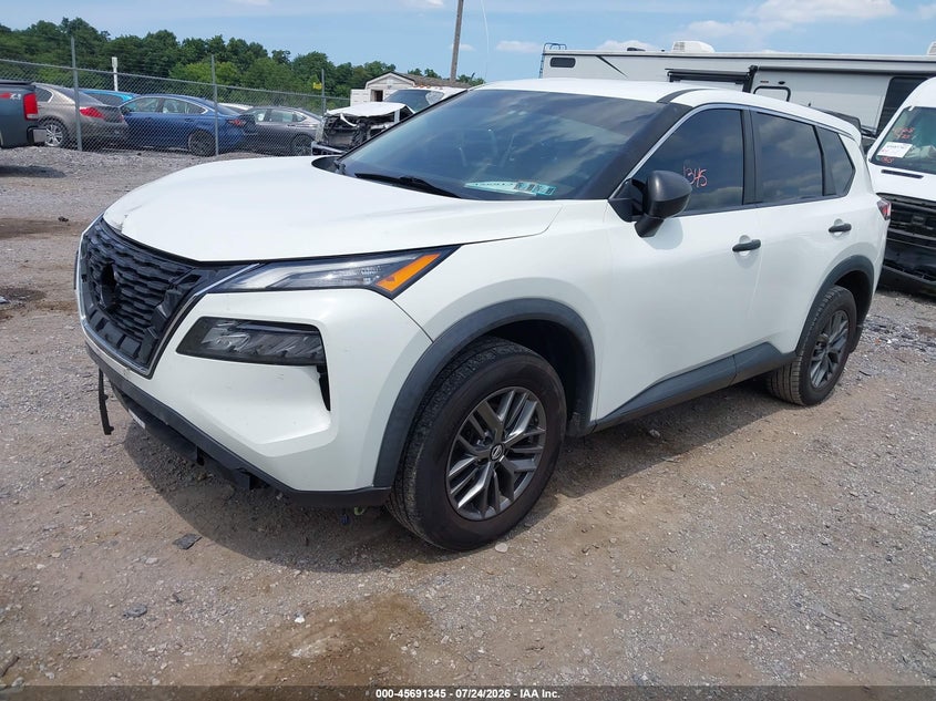 2021 Nissan Rogue, Right Front, IAAI, VIN 5N1AT3AB7MC758186 — photo 2