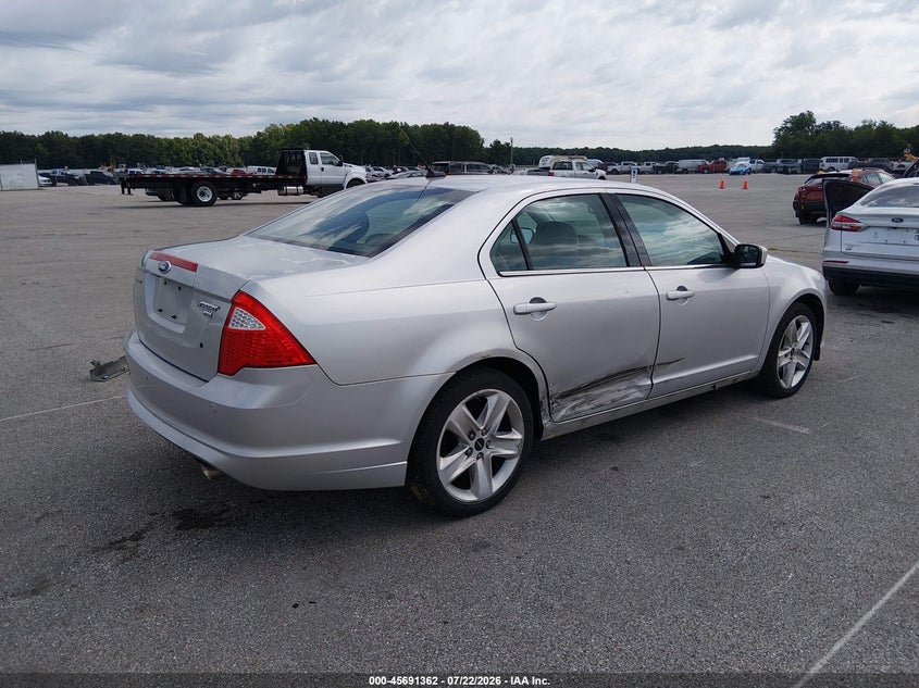 Vin: 3fahp0dc3cr172102, lot: 46189990, ford fusion sport 20124