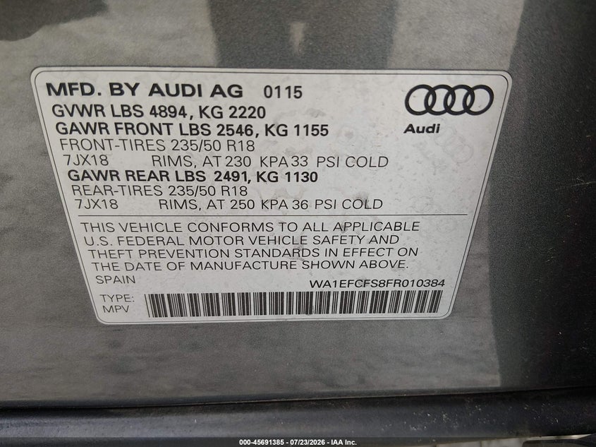 Фото 9 - AUDI Q3