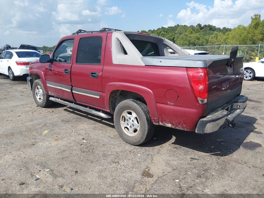 2006 Chevrolet Avalanche 1500 Ls VIN: 3GNEC12Z36G153546 Lot: 45691389
