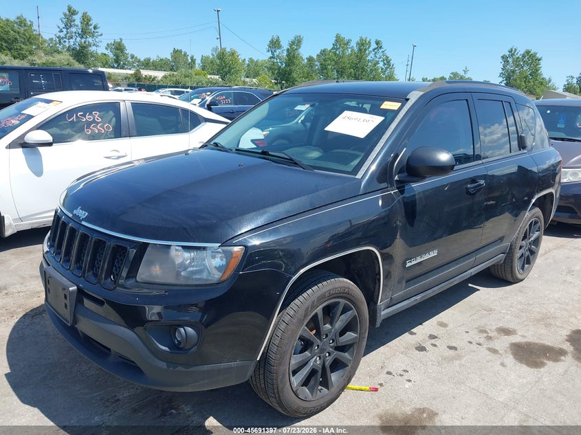 Vin: 1c4njcea0cd692344, lot: 46190025, jeep compass latitude 20122
