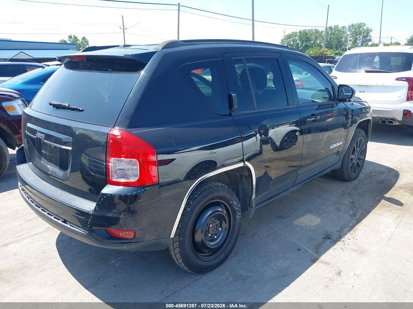 Vin: 1c4njcea0cd692344, lot: 46190025, jeep compass latitude 20124