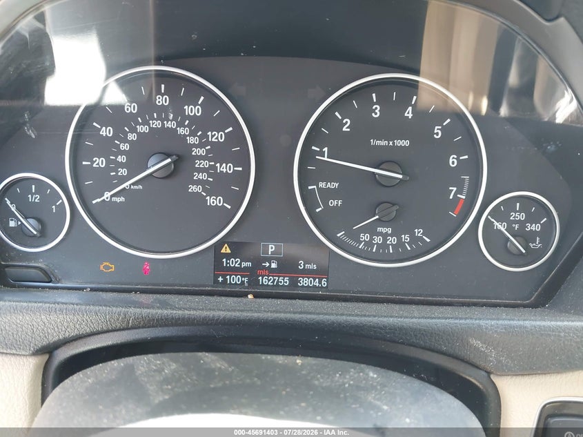 2013 BMW 320I auction photo 7