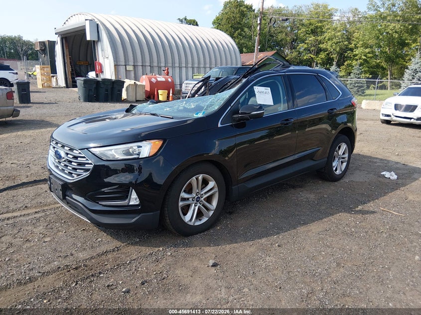 Vin: 2fmpk4j92lba38566, lot: 46190041, ford edge sel 20202