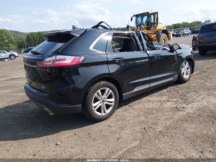 Vin: 2fmpk4j92lba38566, lot: 46190041, ford edge sel 20204