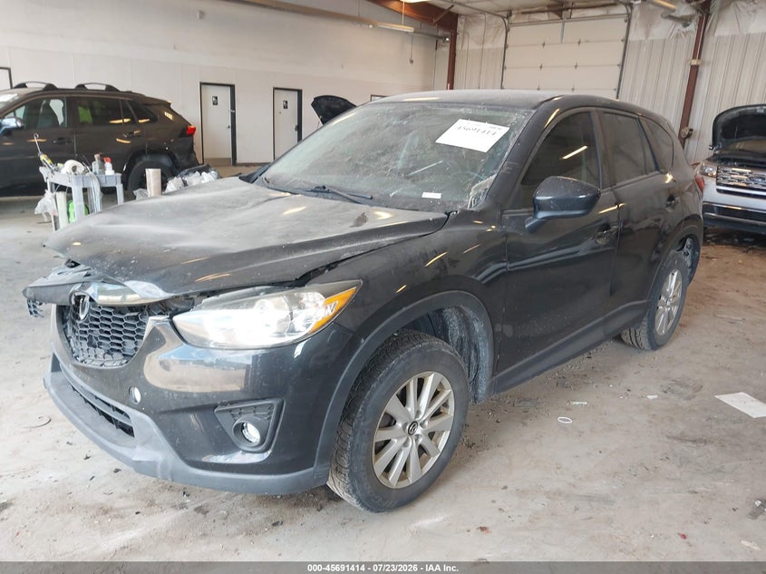 Vin: jm3ke2be5e0371104, lot: 46190042, mazda cx-5 sport 20142