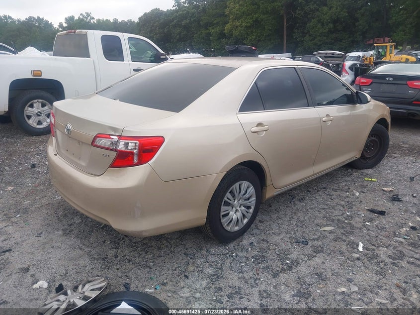 2012 TOYOTA CAMRY auction photo 4