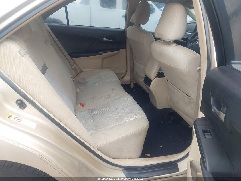 2012 TOYOTA CAMRY auction photo 8