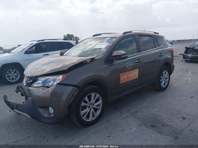 Vin: 2t3dfrev9dw067416, lot: 46190058, toyota rav4 limited 20132