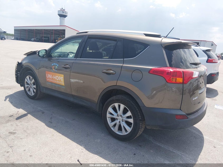Vin: 2t3dfrev9dw067416, lot: 46190058, toyota rav4 limited 20133