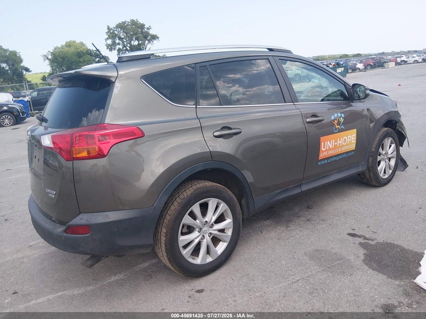 Vin: 2t3dfrev9dw067416, lot: 46190058, toyota rav4 limited 20134