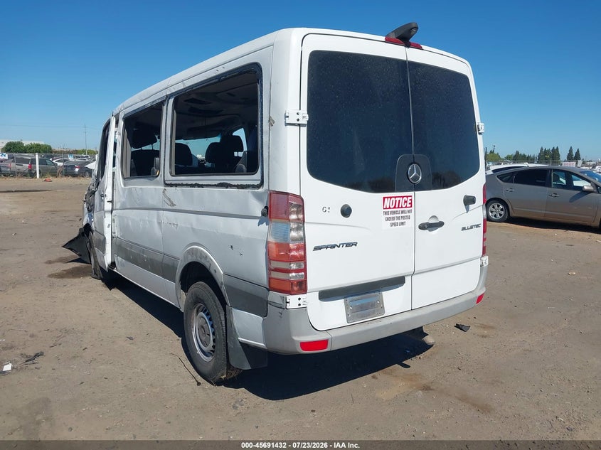 Vin: wdzpe7dd3gp177634, lot: 46190060, mercedes-benz sprinter 2500 normal roof 20163