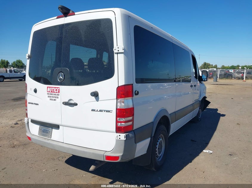 Vin: wdzpe7dd3gp177634, lot: 46190060, mercedes-benz sprinter 2500 normal roof 20164