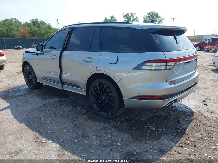 Vin: 5lm5j7xc5pgl27869, lot: 46190083, lincoln aviator reserve 20233