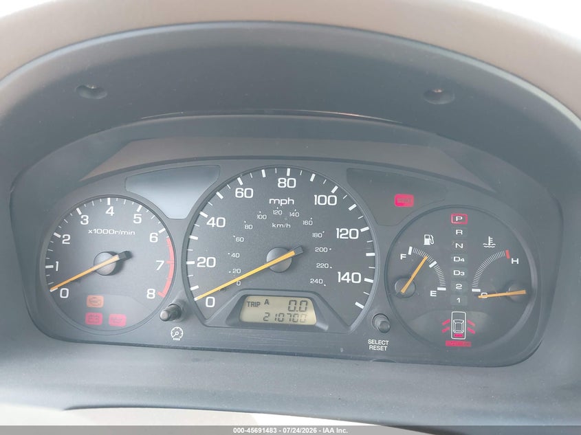 1998 HONDA ACCORD auction photo 7